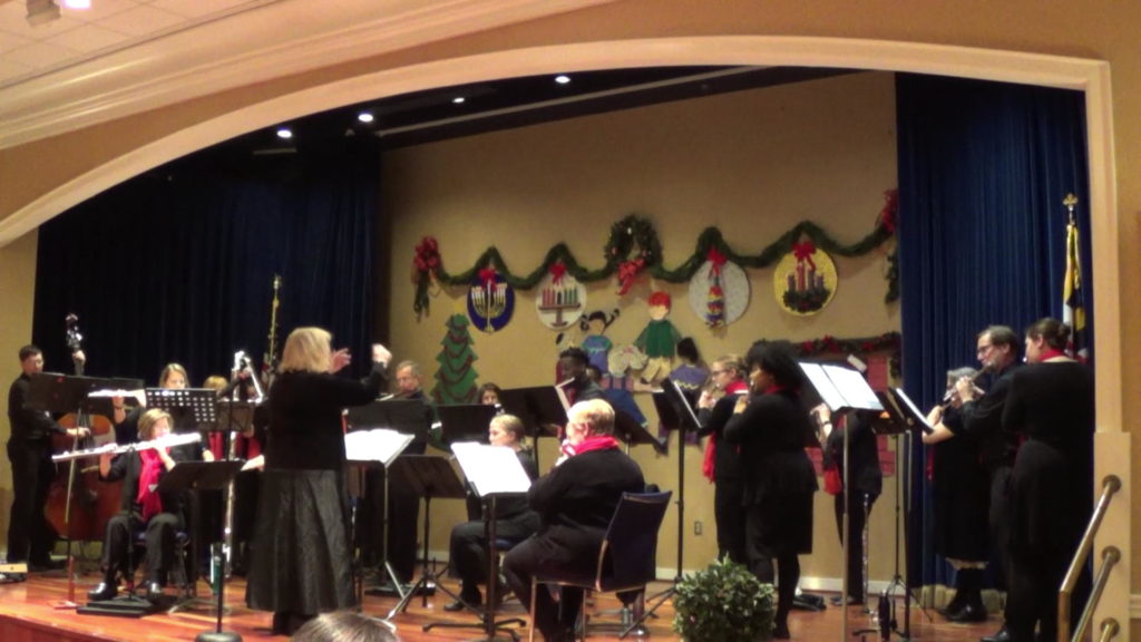 Baltimore Flute Choir perfroming at Mercy Ridge