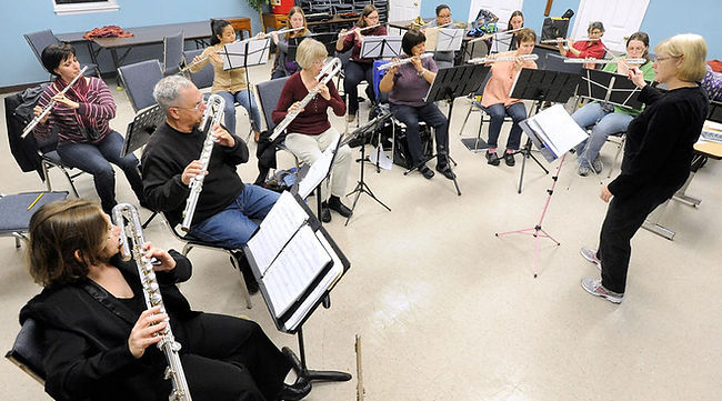 Love of the instrument inspires Parkville-based Baltimore Flute Choir